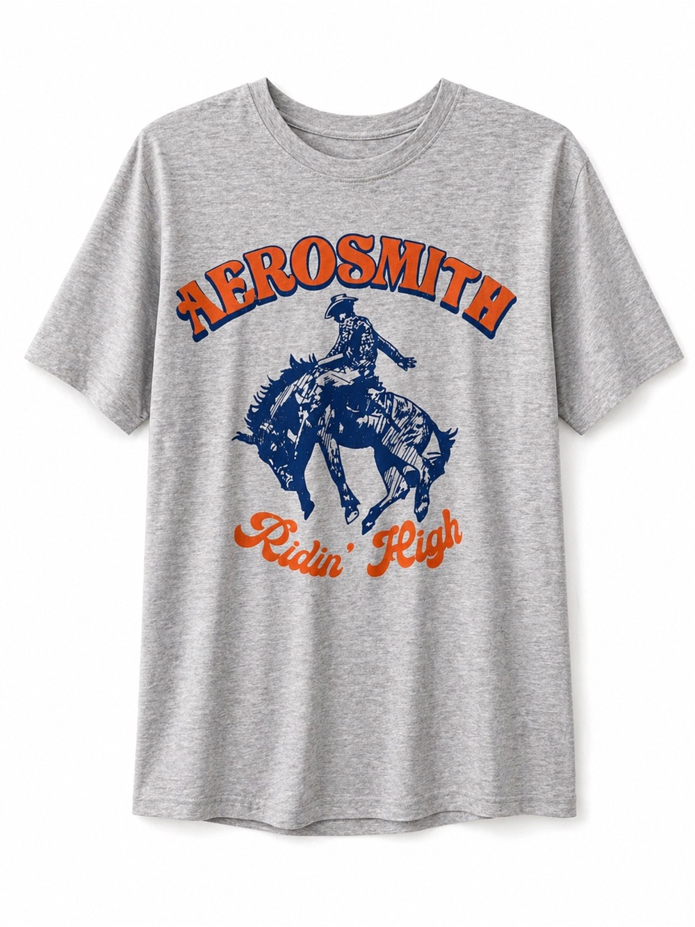 Aerosmith 'Ridin' High' Graphic Tee - Gray Heather